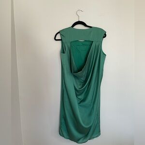 Acne Green Silk Dress